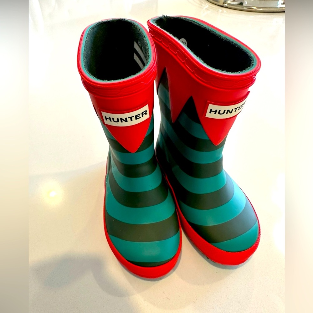 Hunter Toddler Elf Stripe Boot